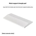 Lumbar Support Pillow, Back Support Memory Foam Pillow for Sleeping in Bed Waist Support Cushion for Lower Back Pain Relief