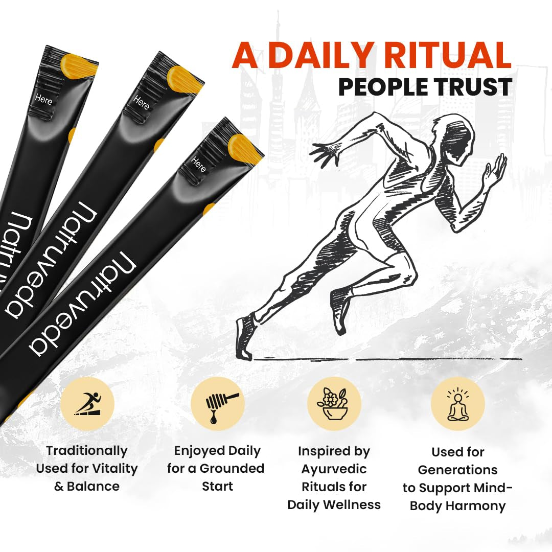 , Himalayan Shilajit Honey Sticks for Men & Women - 75%+ Fulvic Acid & Trace Minerals - Raw Honey, Saffron & Himalayan Shilajit Resin - 10 Sticks Pack
