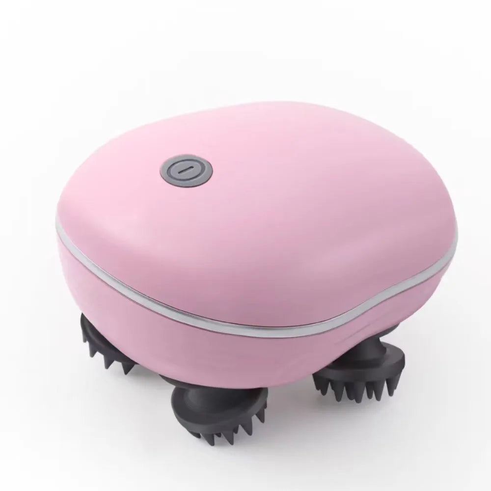 Muscle Massager Electric Head Massager Scalp Relax Vibration Scalp Massager Kneading Rechargeable Head Massage Machine Women/Men