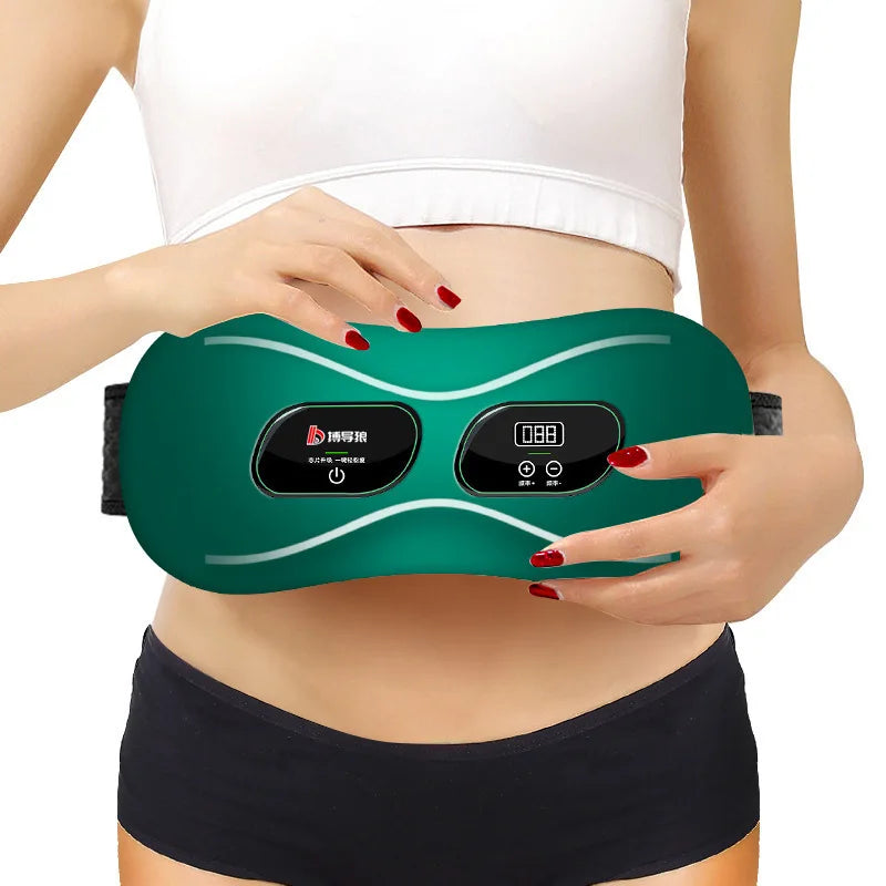 Heating Vibration Massage Belt Fitness Abdominal Massager, Abdominal Massager, Abdominal Shaking Machine