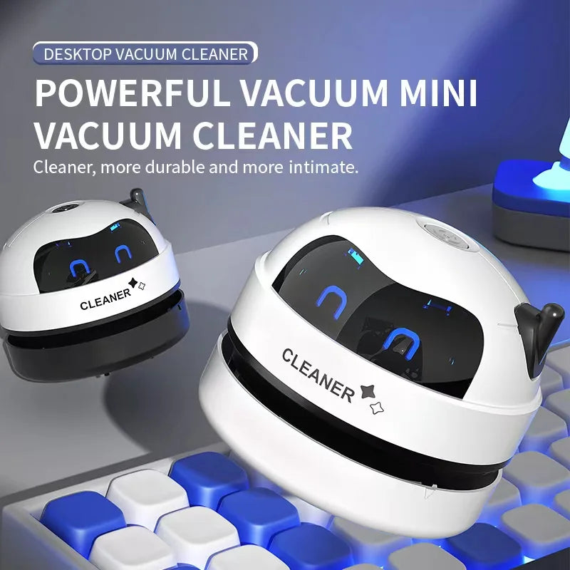 Desk Table Dust Vacuum Handheld Mini Vacuum Cleaner USB Table Sweeper Home Office Desktop Pencil Crumbs Cleaner Vacuum Cleaner