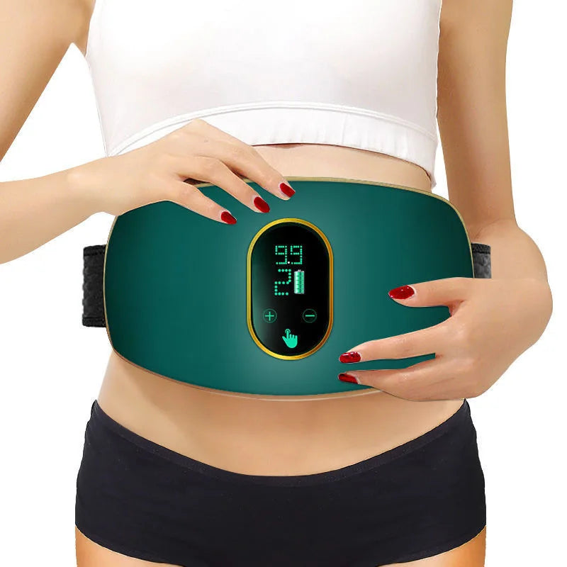 Heating Vibration Massage Belt Fitness Abdominal Massager, Abdominal Massager, Abdominal Shaking Machine
