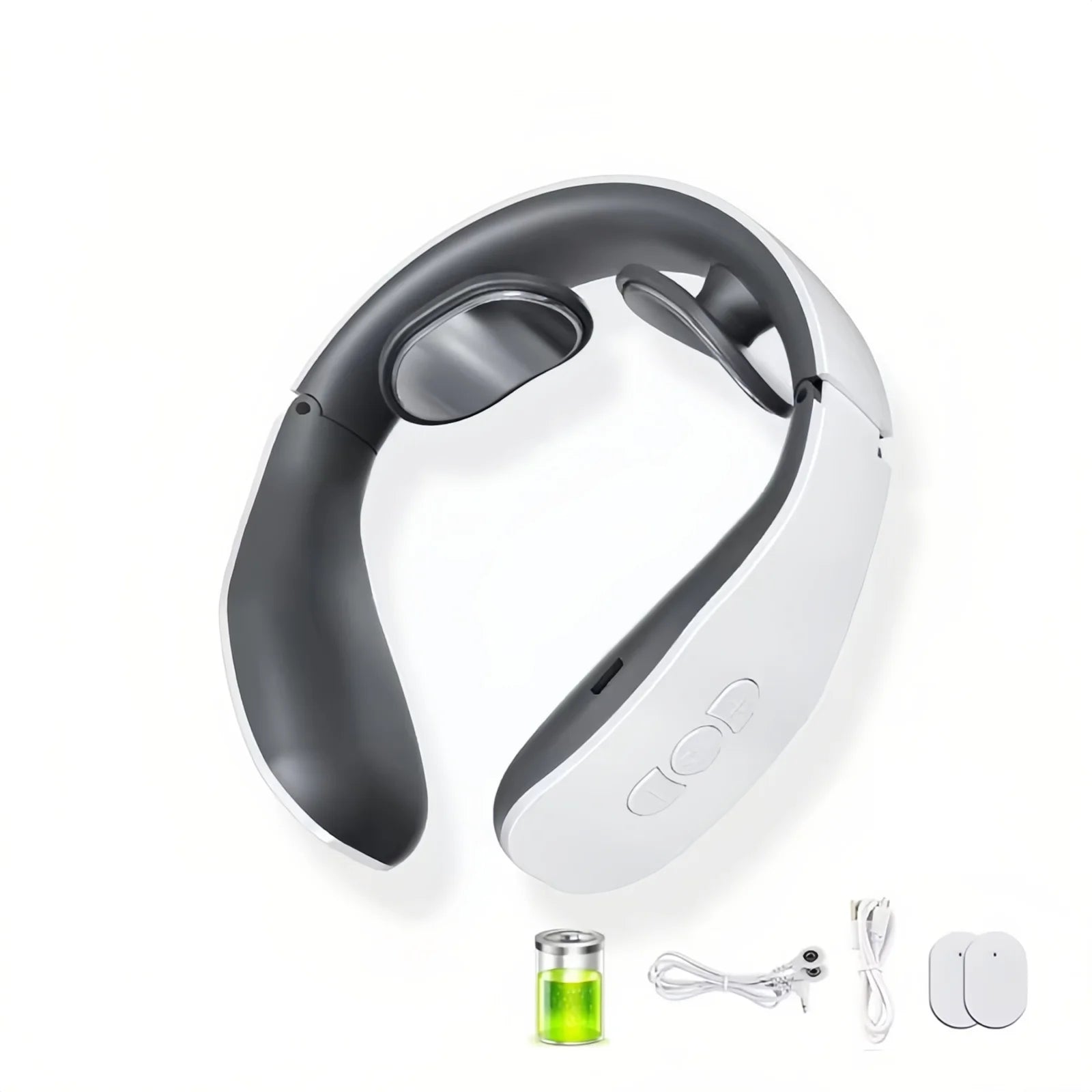 Smart Electric Massage Machine Neck and Shoulder Pulse Massager Kneading TENS Wireless Cervical Vertebra Relax Relief