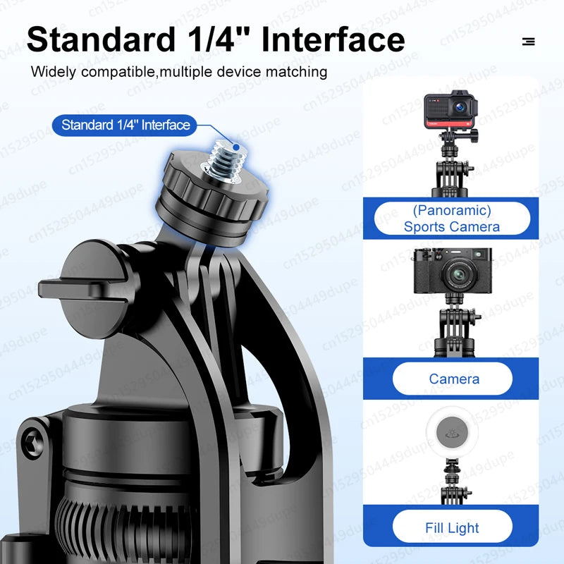 Tripod for Smartphone Light Camera,Tripods Stand with Wireless Bluetooth,Selfie Stick brackets with Phone Holder for Vlog/Video