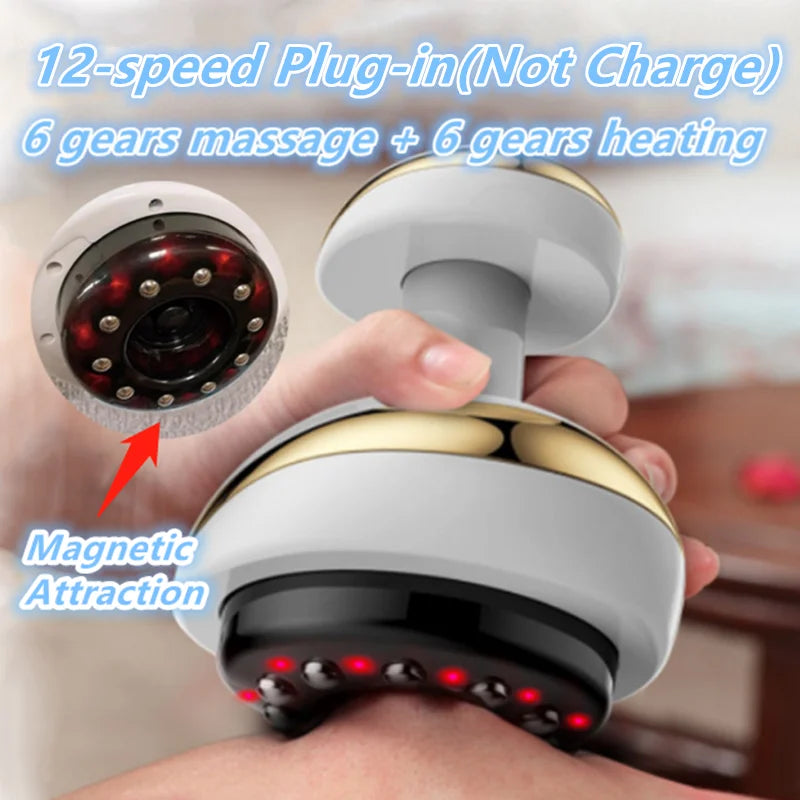 Electric Massager Muscle Machine Cellulite Massager Electric Body Massager Fat Reducer Massager for Body Guasha Back Massager