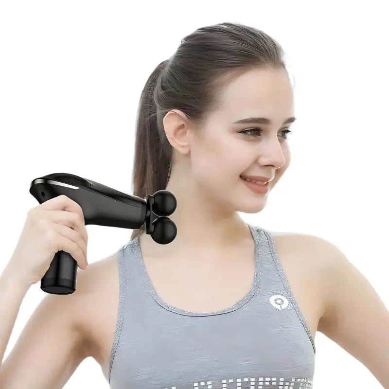 Mini massage gun, portable cordless gun, massage machine, deep tissue relaxation, body massage device, relieve fatigue