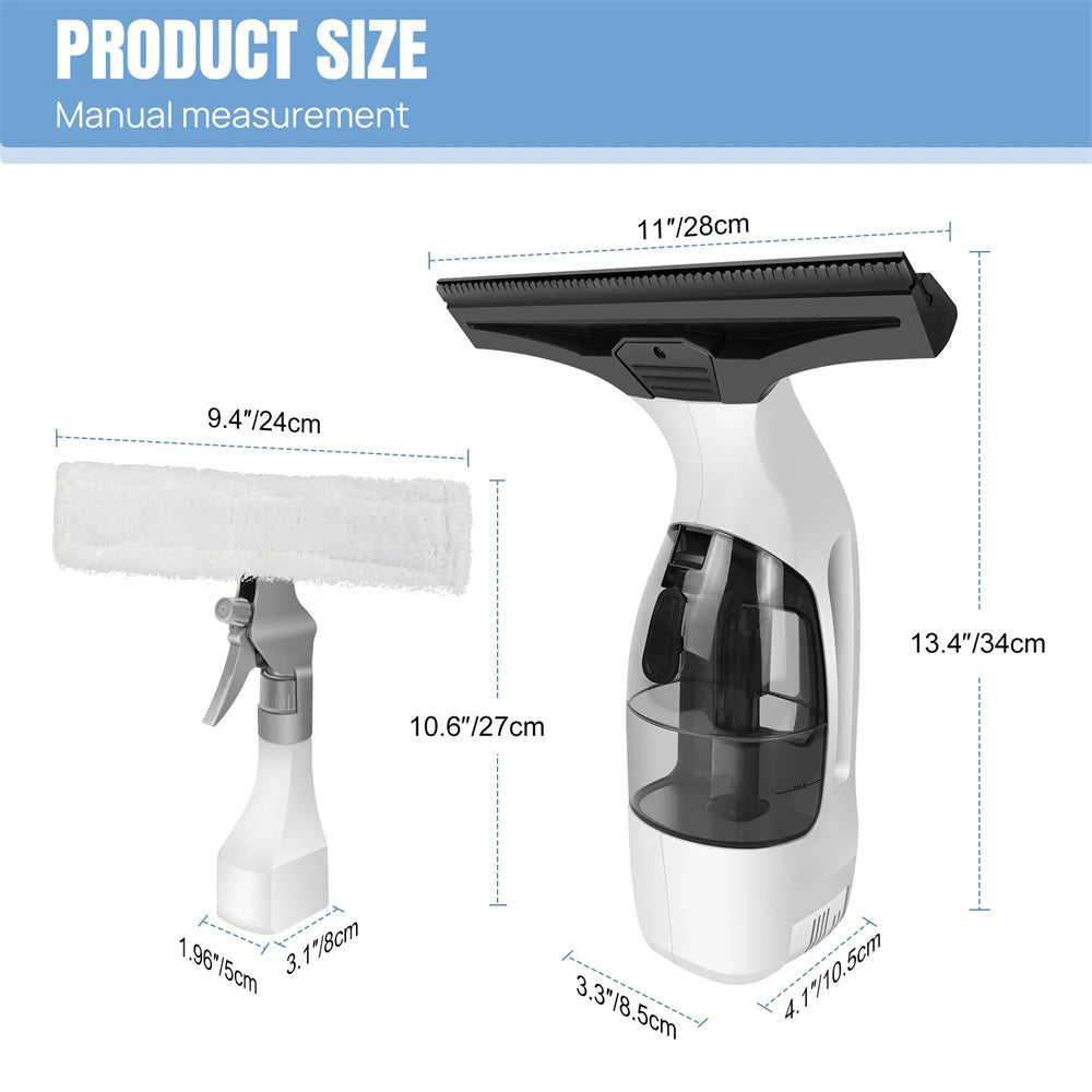 Electric Squeegee for Removing Water USB Charging Wireless Electric Scraper Water Removal Car Wash Equipment for Business